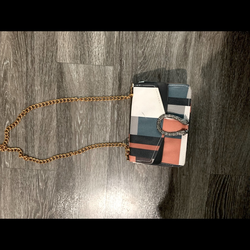 Plaid crossbody purse (budget quality)